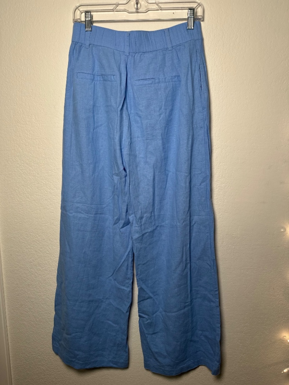Abercrombie & Fitch Linen-Blend Wide Leg Plant - Picture 4 of 6